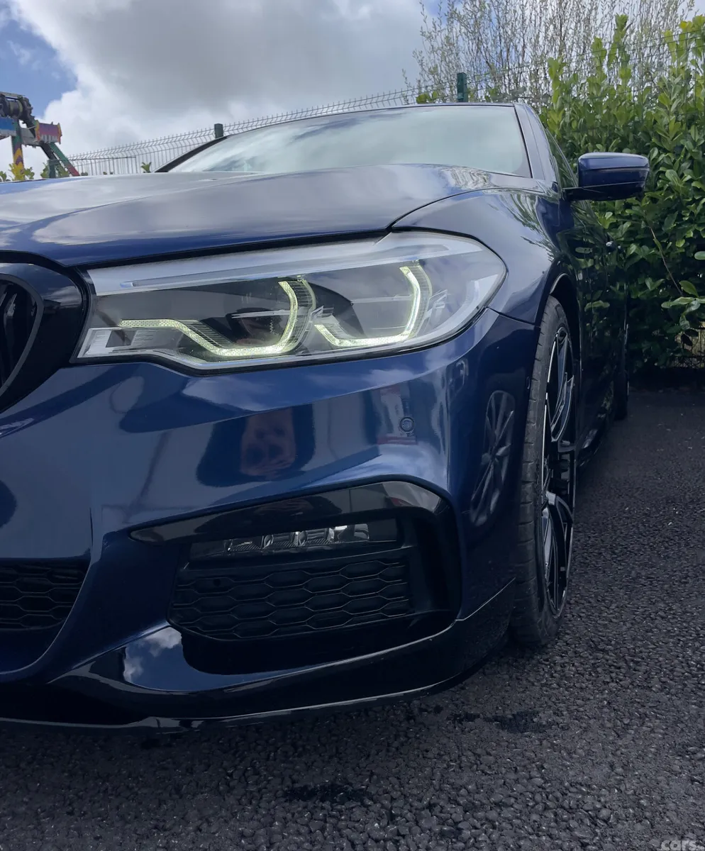 BMW 5-Series Saloon, Diesel, 2020, Blue