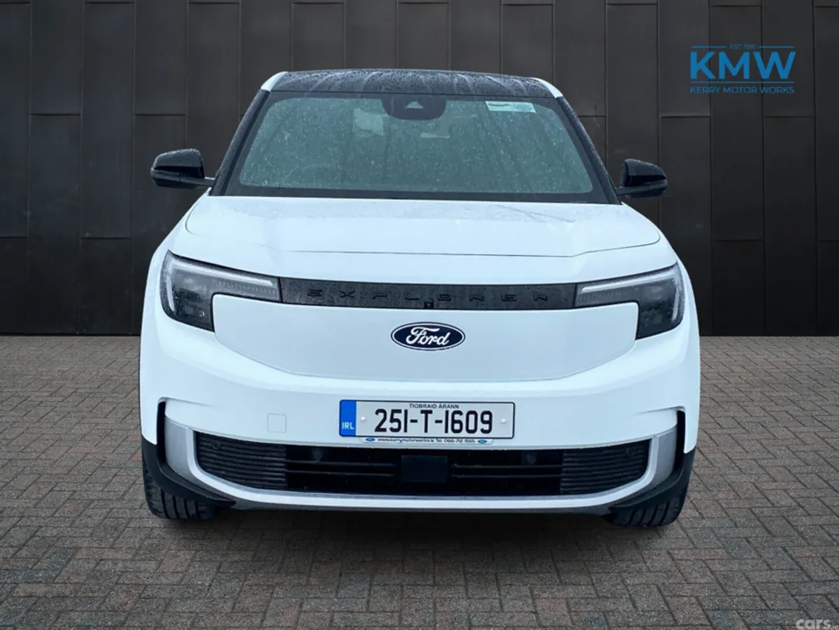 Ford Explorer MPV, Electric, 2025, White