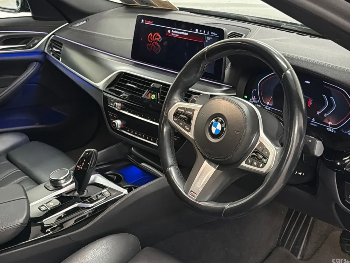 BMW 5-Series Saloon, Diesel, 2022, Black