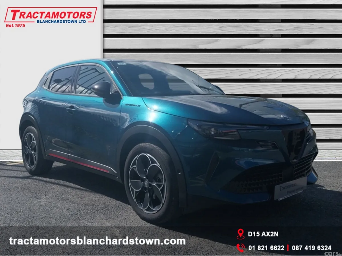 Alfa Romeo Junior MPV, Electric, 2025, Blue