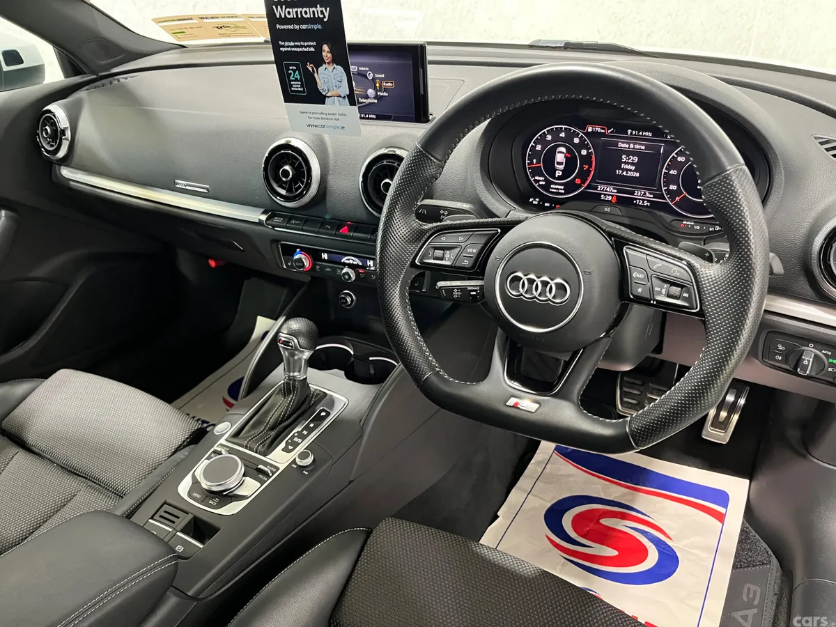Audi A3 Saloon, Petrol, 2019, White