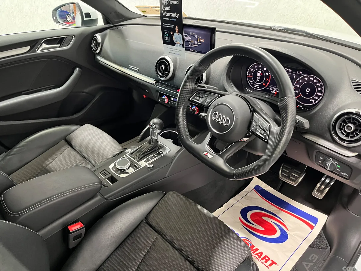 Audi A3 Saloon, Petrol, 2019, White