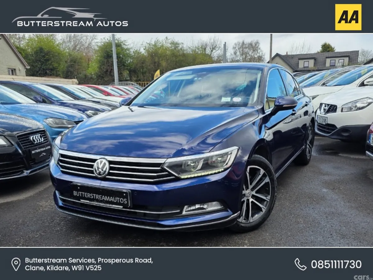 Volkswagen Passat Saloon, Diesel, 2018, Blue