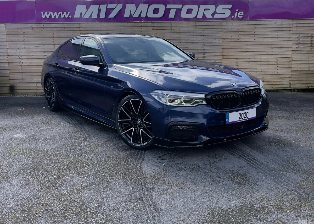 BMW 5-Series Saloon, Diesel, 2020, Blue