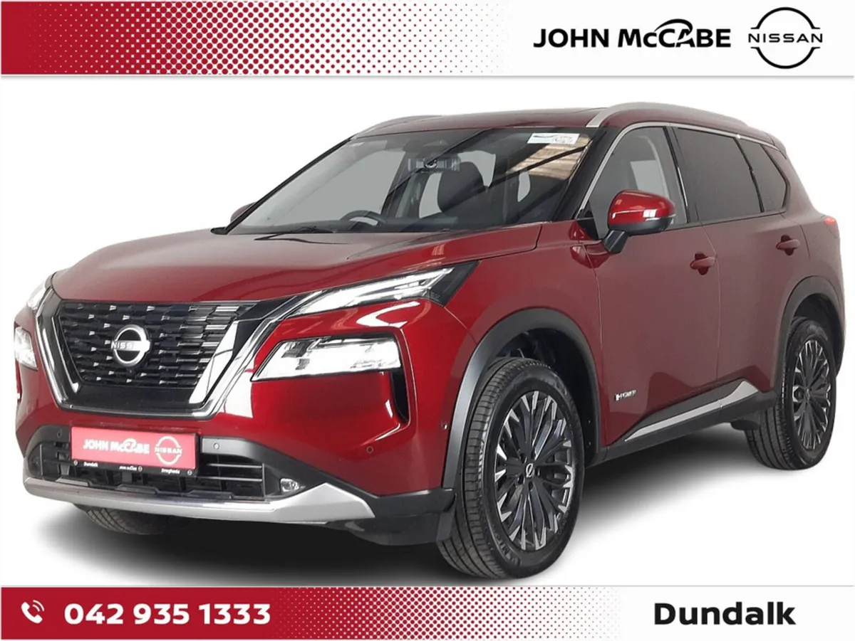 Nissan X-Trail MPV, Petrol Hybrid, 2025, Red