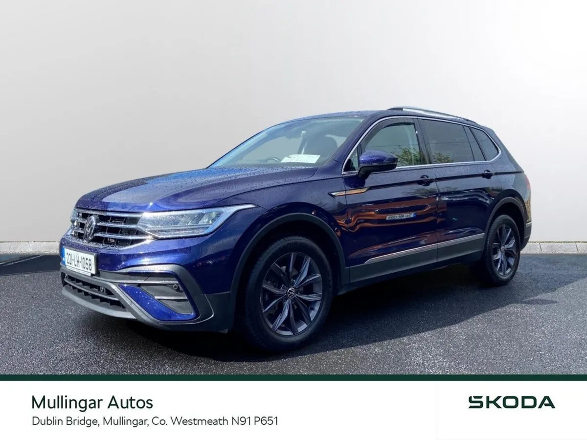 Volkswagen Tiguan Allspace SUV, Diesel, 2022, Blue