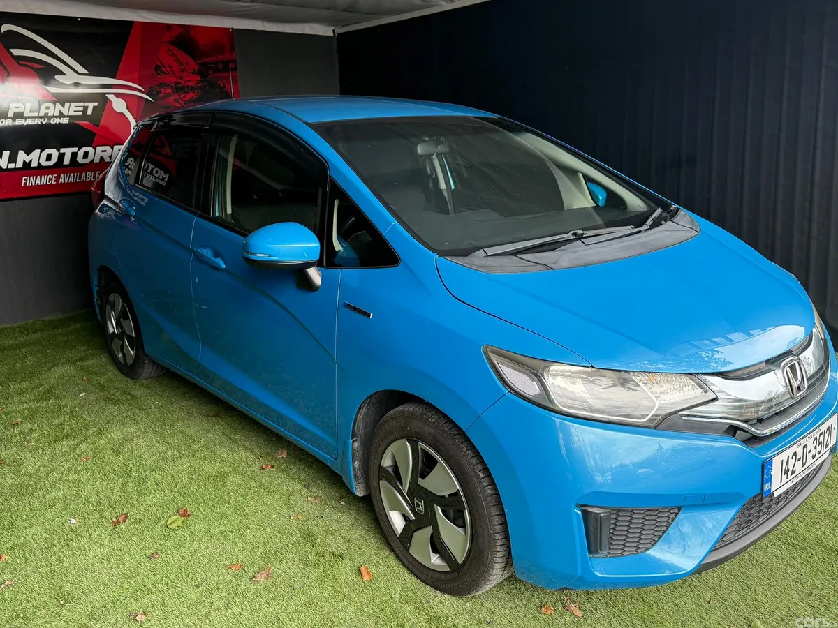 Honda Fit Hatchback, Petrol Hybrid, 2014, Blue