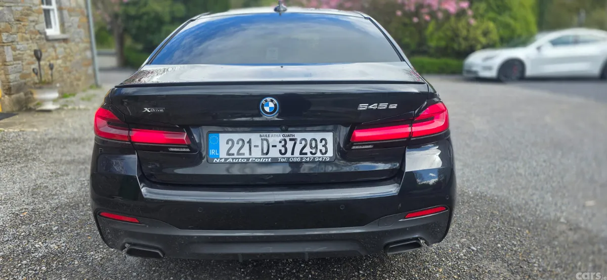 BMW 5-Series Saloon, Petrol Plug-in Hybrid, 2022, Black