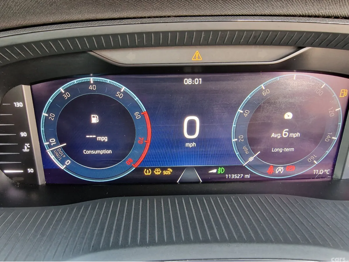 Skoda Octavia Estate, Petrol, 2020, Silver