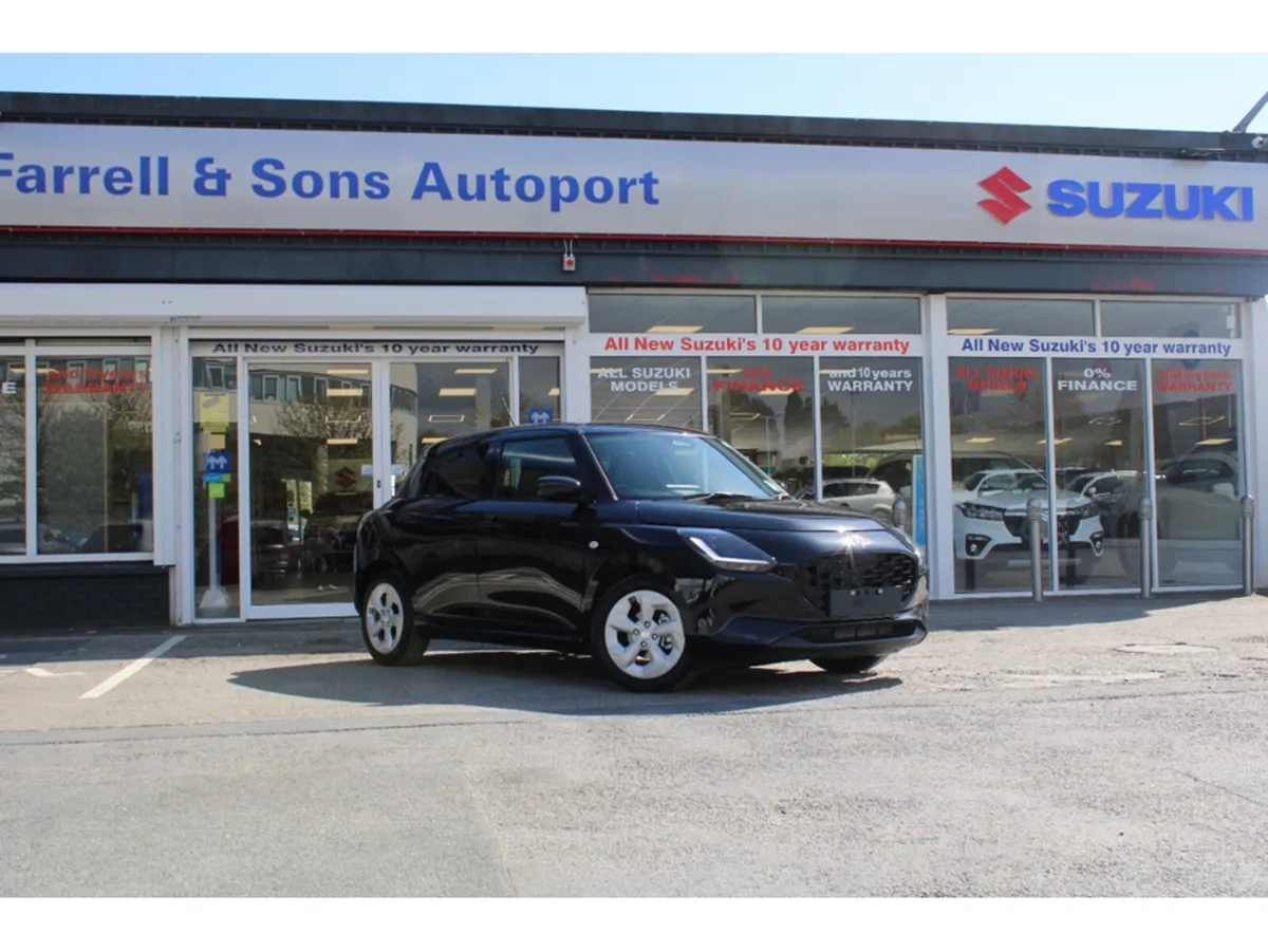 Suzuki Swift Hatchback, Petrol Hybrid, 2027, Black