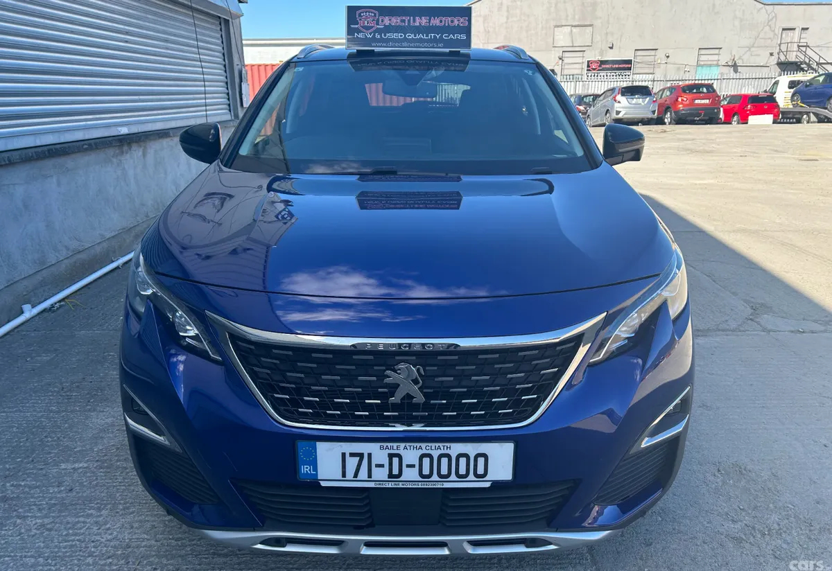 Peugeot 3008 SUV, Petrol, 2017, Blue