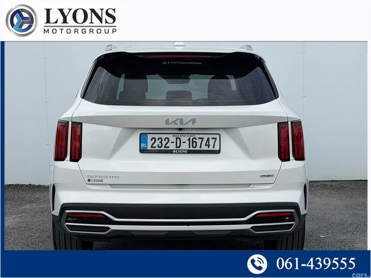 Kia Sorento SUV, Petrol Plug-in Hybrid, 2023, White