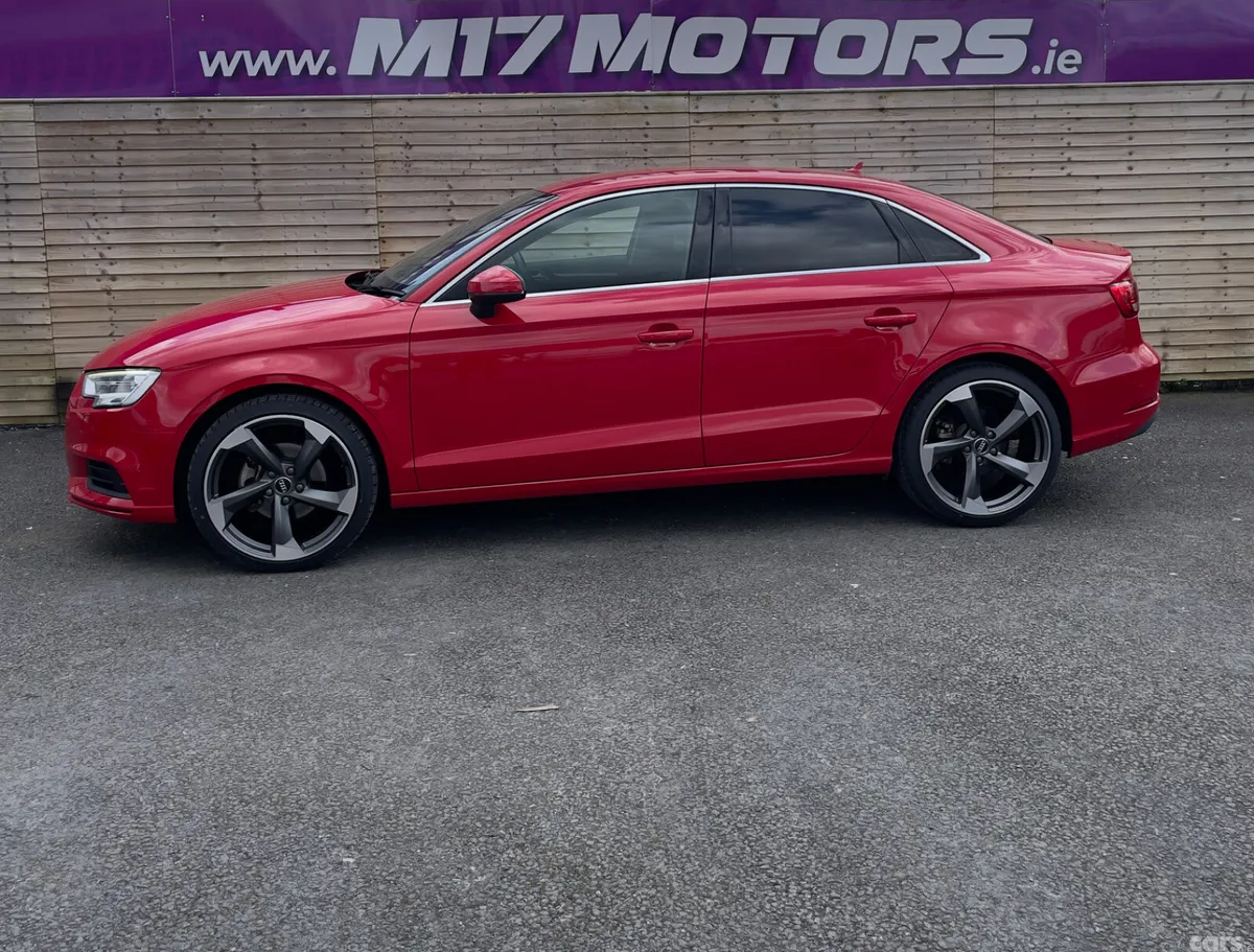 Audi A3 Saloon, Petrol, 2019, Red
