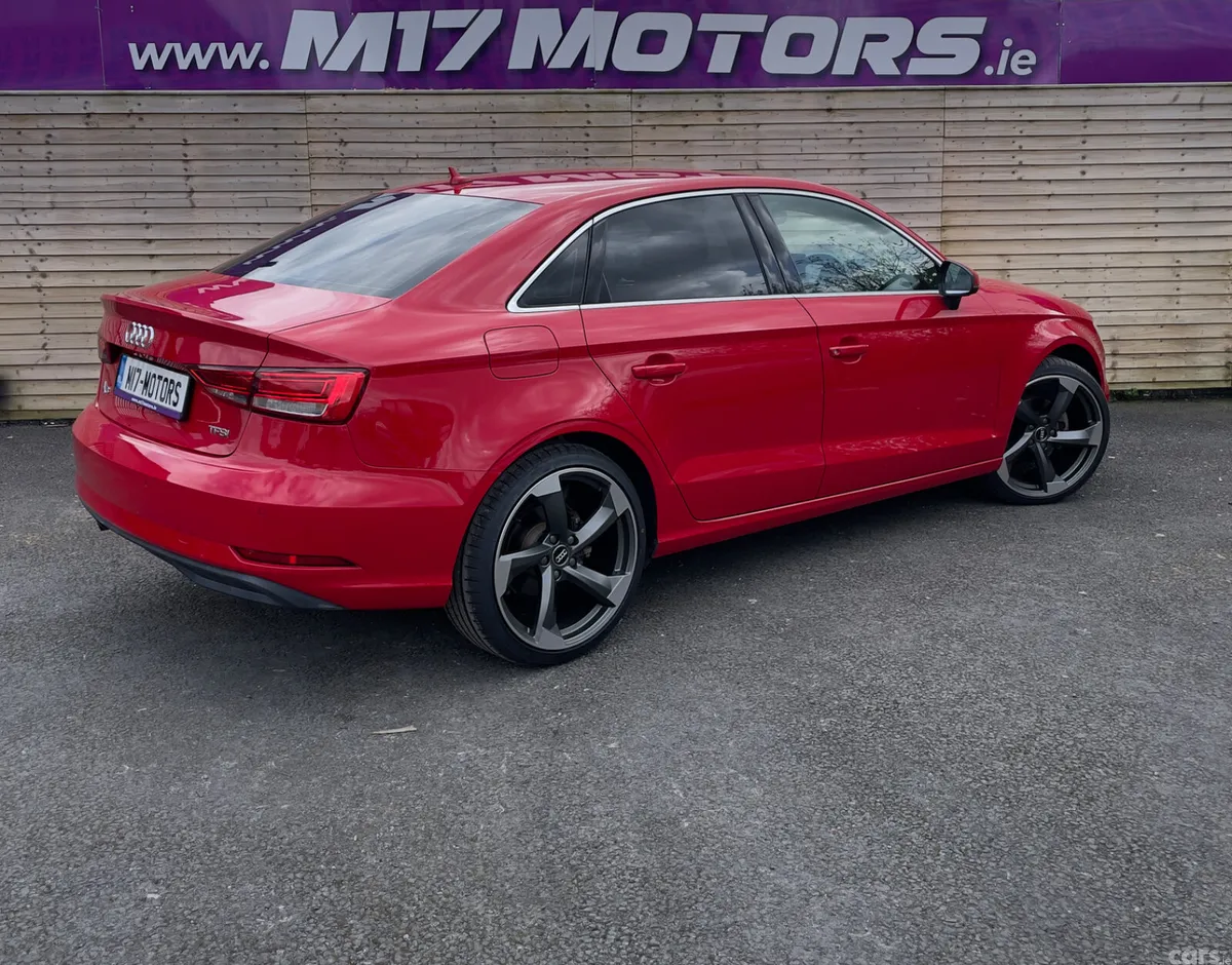 Audi A3 Saloon, Petrol, 2019, Red