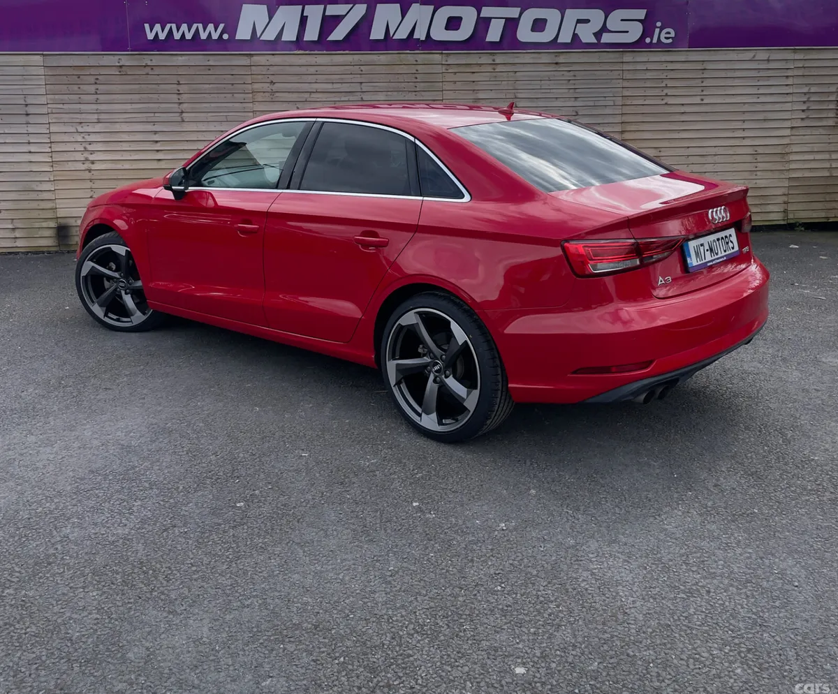 Audi A3 Saloon, Petrol, 2019, Red