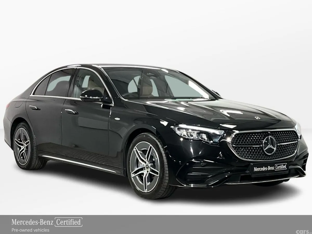 Mercedes-Benz E-Class Saloon, Diesel Plug-in Hybrid, 2025, Black