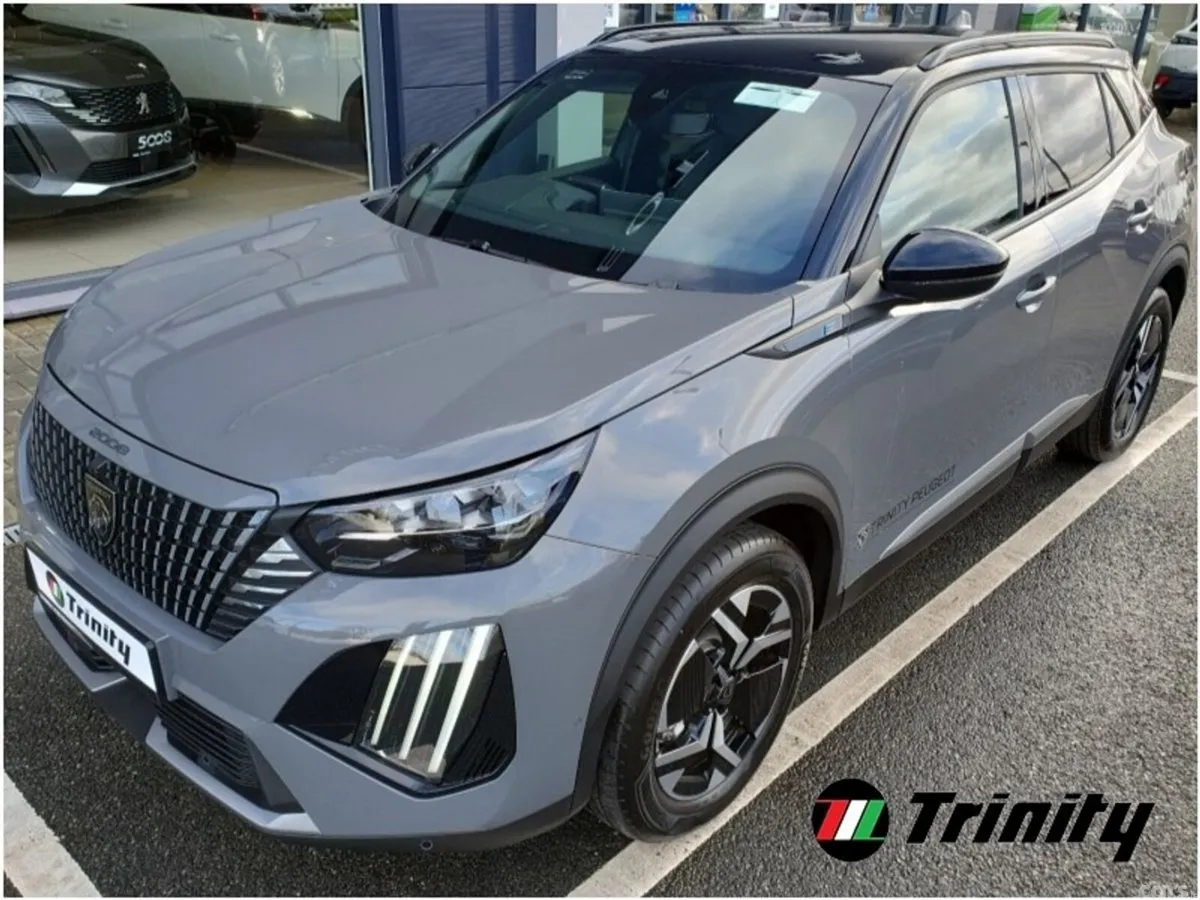 Peugeot 2008 SUV, Petrol Hybrid, 2027, Grey