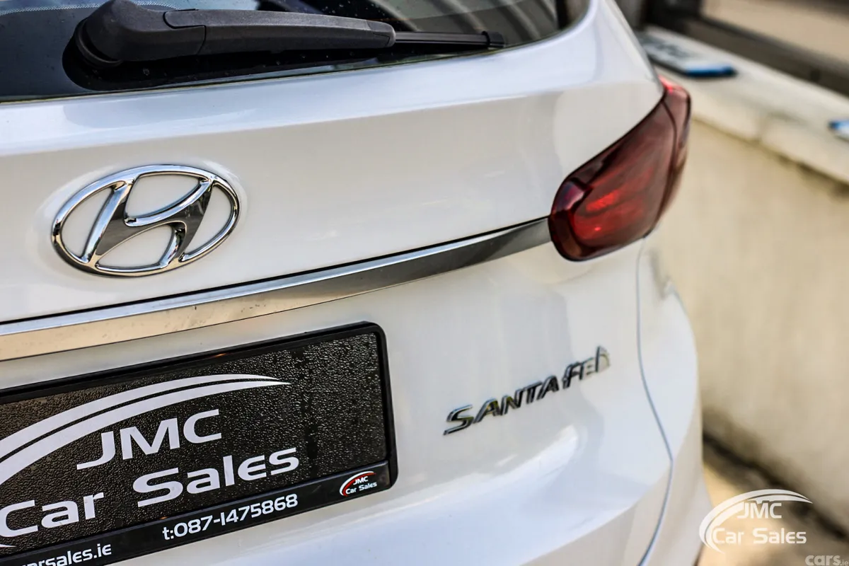 Hyundai Santa Fe SUV, Diesel, 2019, White