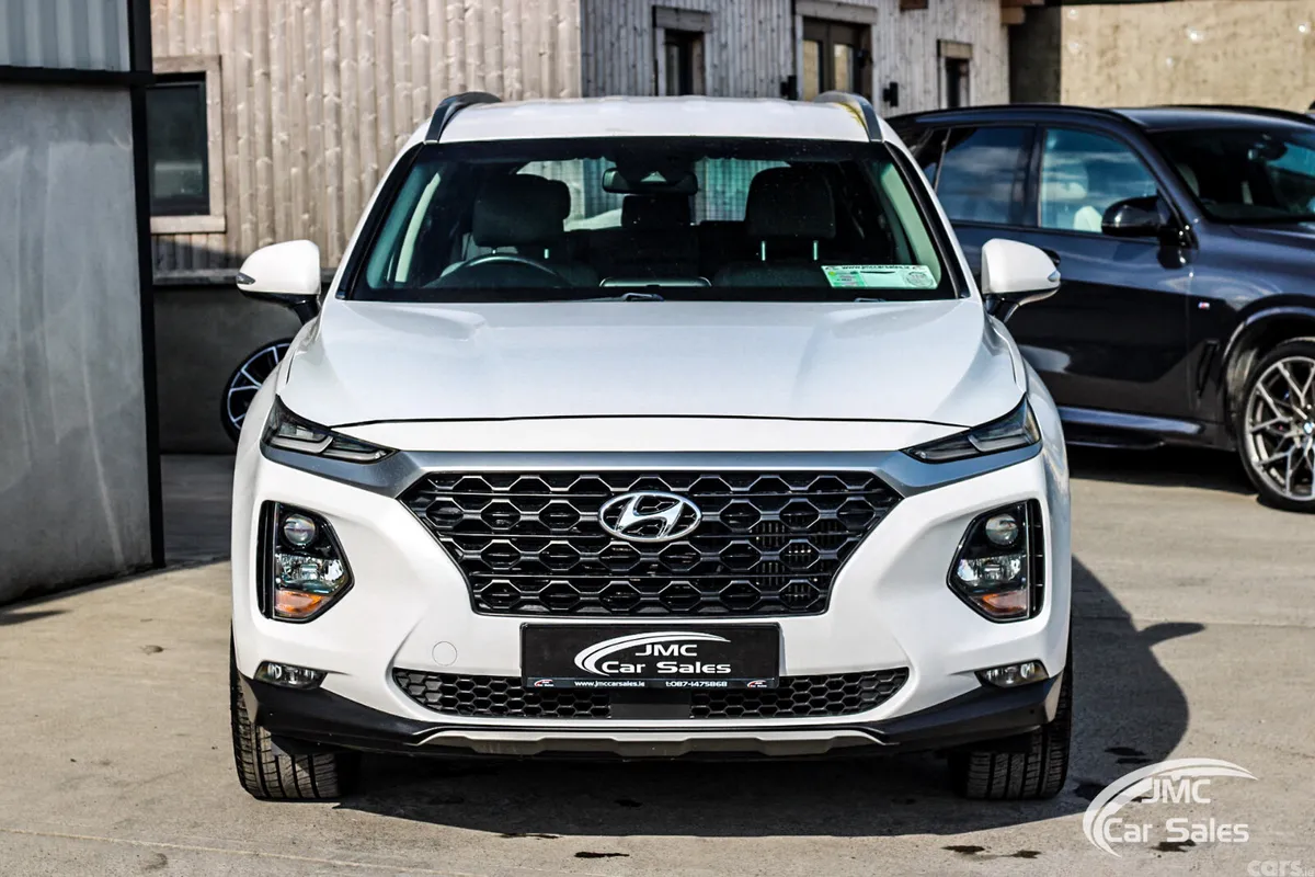 Hyundai Santa Fe SUV, Diesel, 2019, White