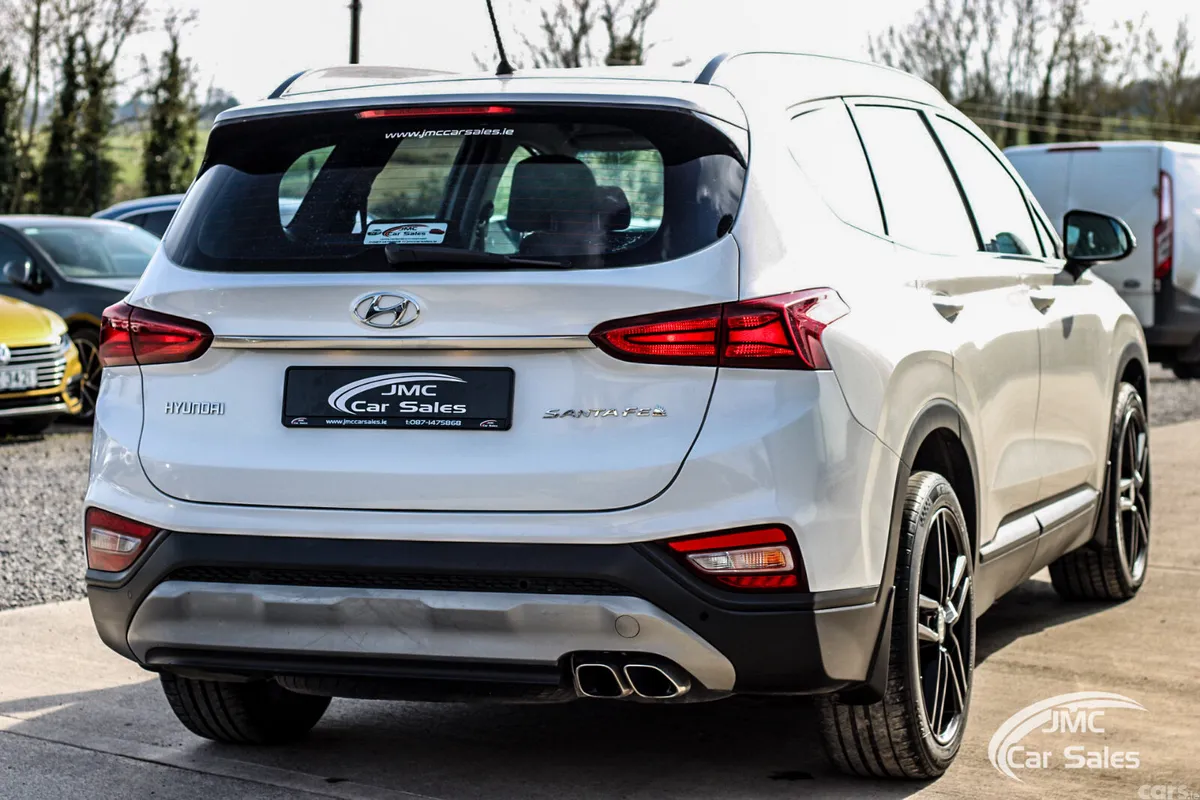 Hyundai Santa Fe SUV, Diesel, 2019, White