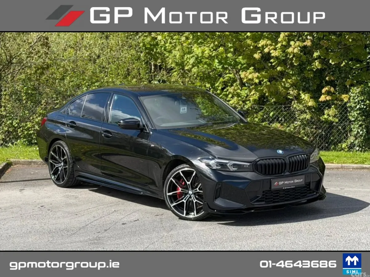 BMW 3-Series Saloon, Petrol Plug-in Hybrid, 2024, Black