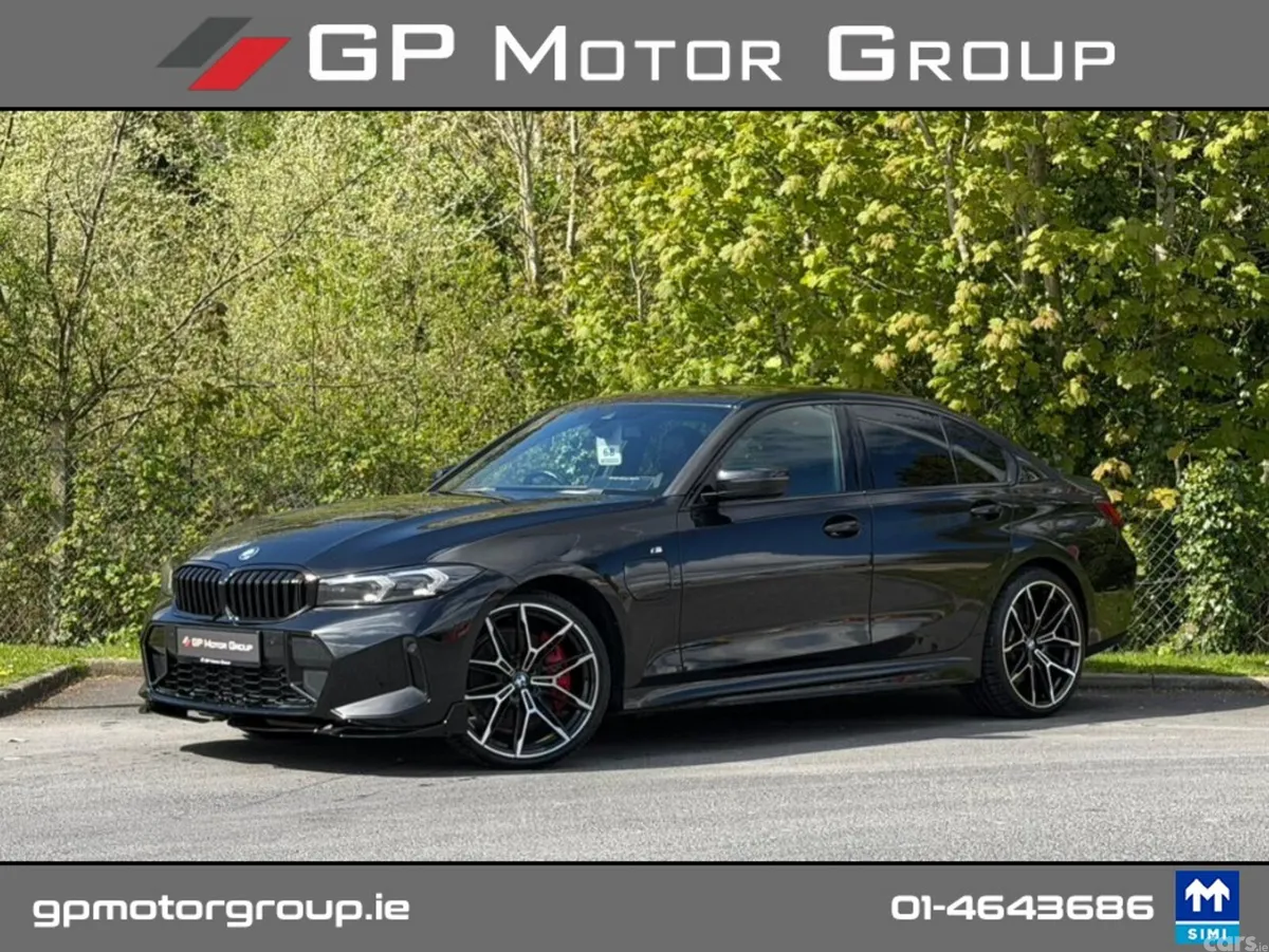 BMW 3-Series Saloon, Petrol Plug-in Hybrid, 2024, Black