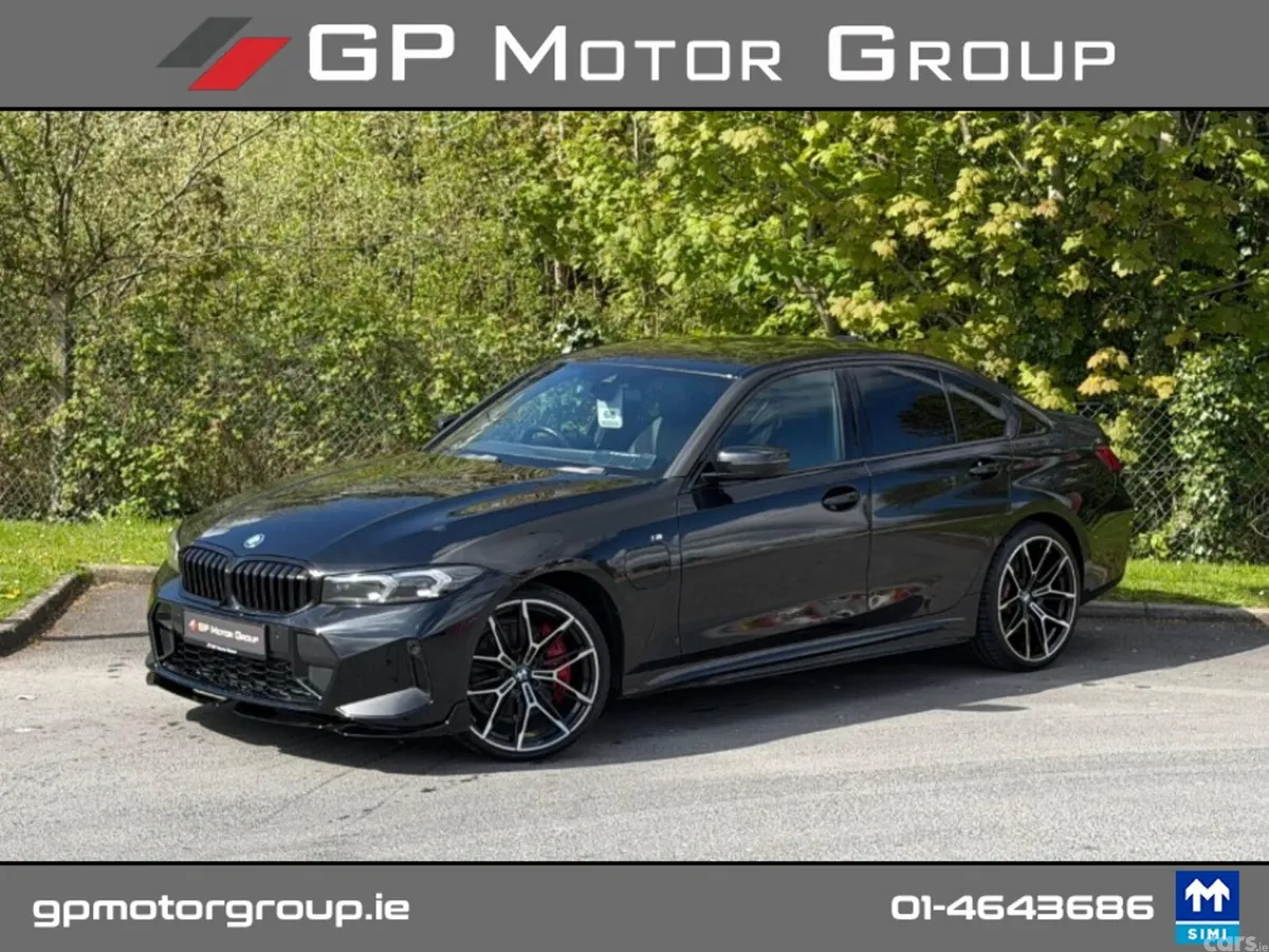 BMW 3-Series Saloon, Petrol Plug-in Hybrid, 2024, Black