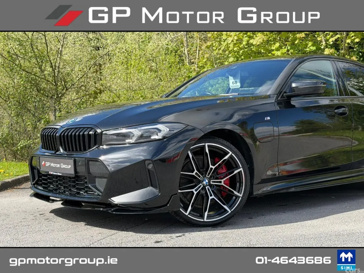 BMW 3-Series Saloon, Petrol Plug-in Hybrid, 2024, Black