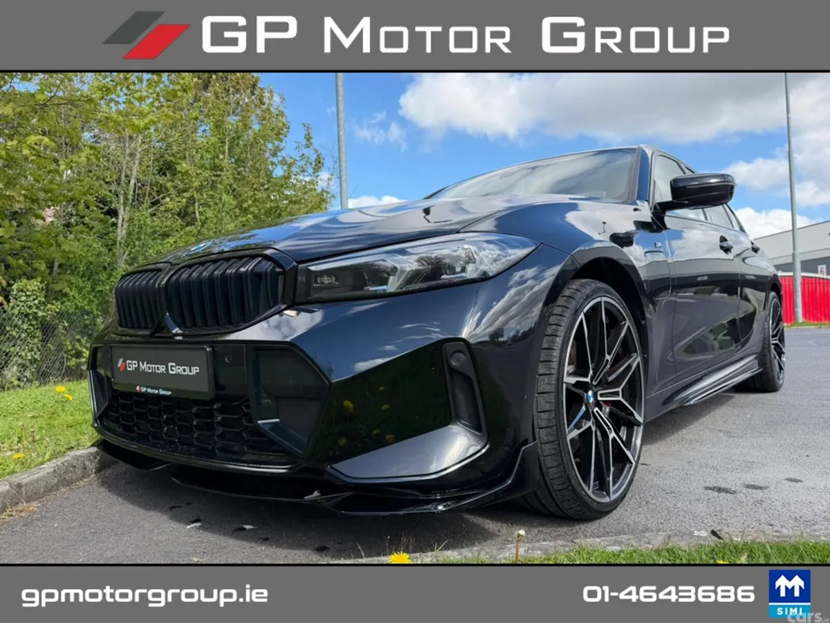 BMW 3-Series Saloon, Petrol Plug-in Hybrid, 2024, Black