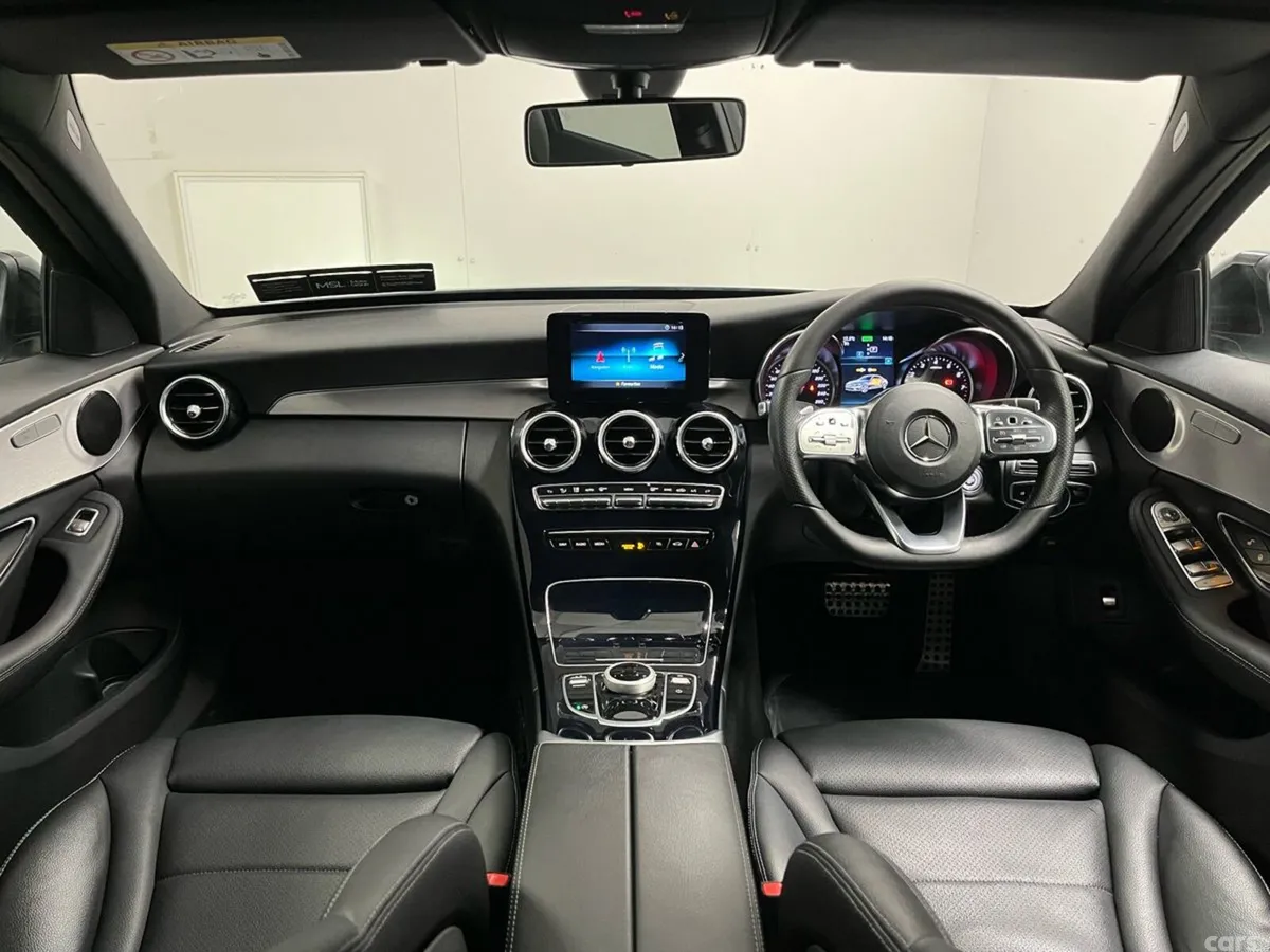 Mercedes-Benz C-Class Saloon, Petrol Hybrid, 2019, Silver