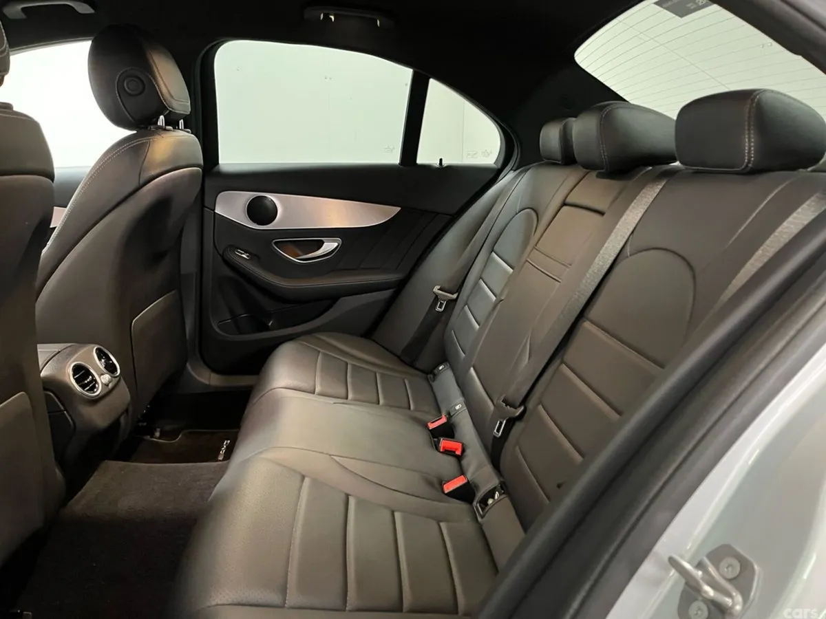 Mercedes-Benz C-Class Saloon, Petrol Hybrid, 2019, Silver