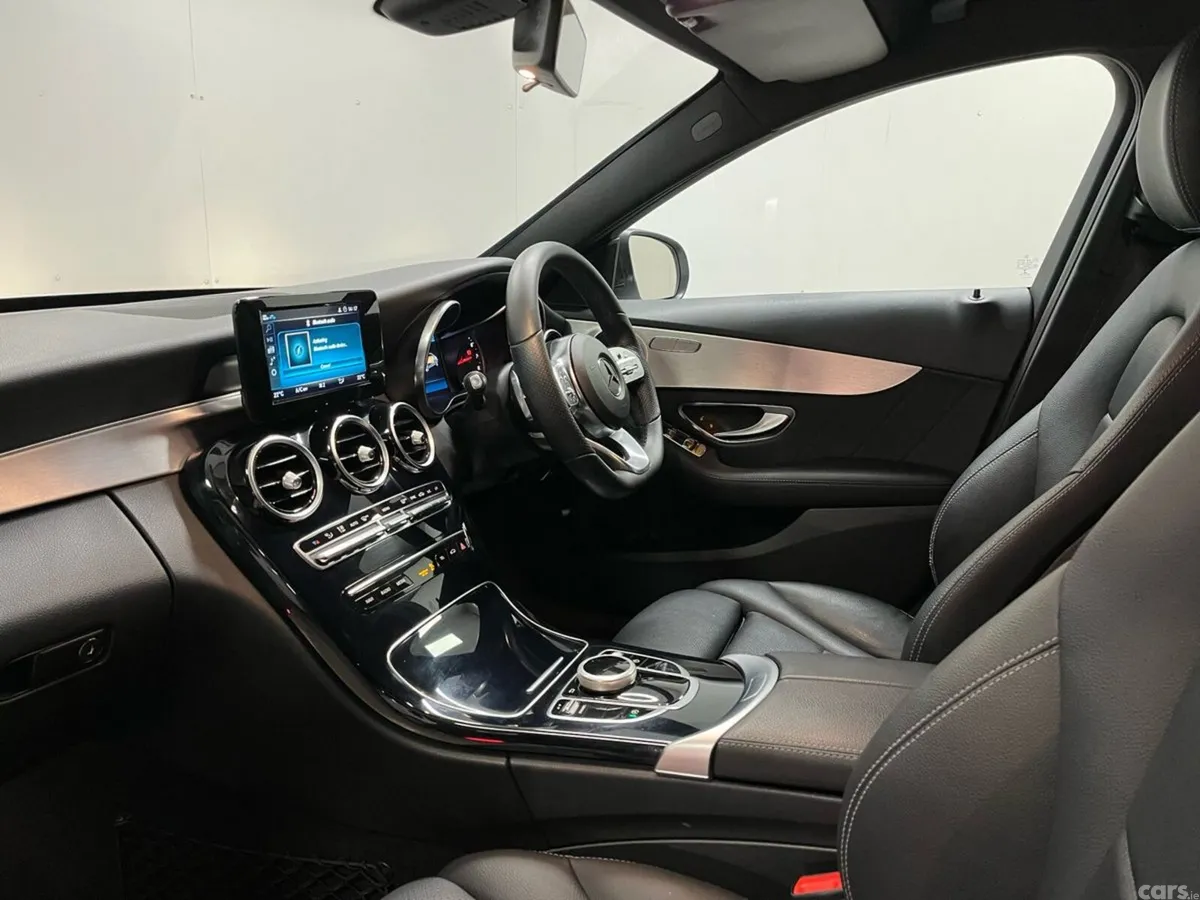 Mercedes-Benz C-Class Saloon, Petrol Hybrid, 2019, Silver