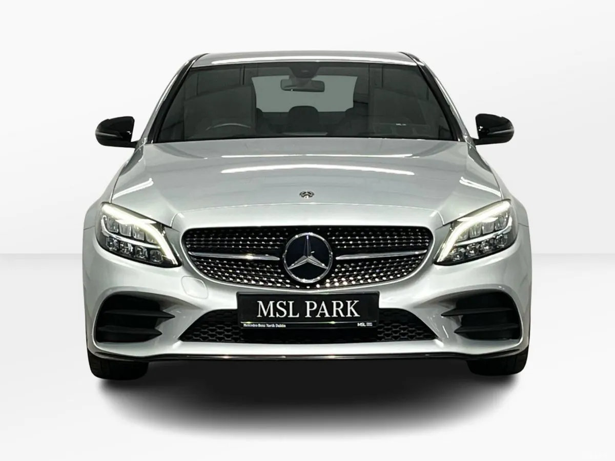 Mercedes-Benz C-Class Saloon, Petrol Hybrid, 2019, Silver