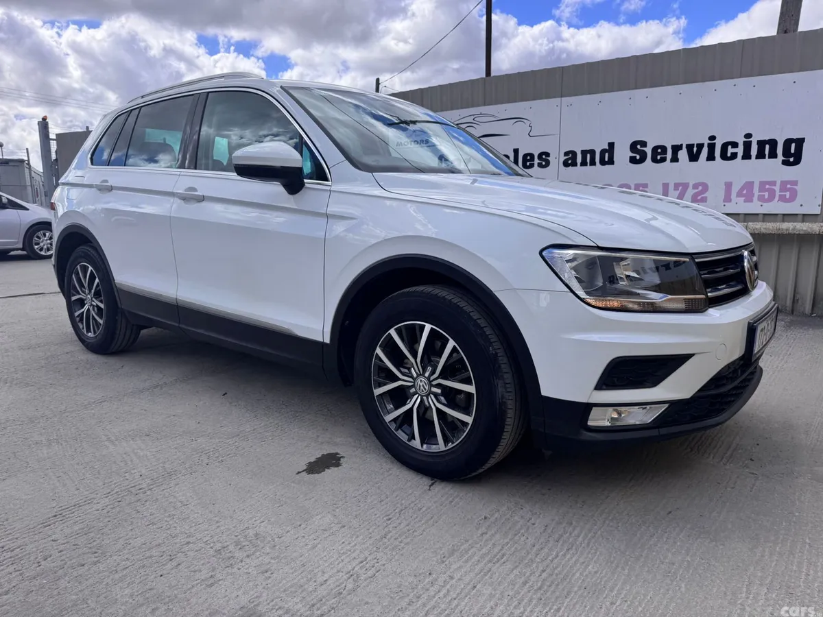 Volkswagen Tiguan SUV, Diesel, 2017, White