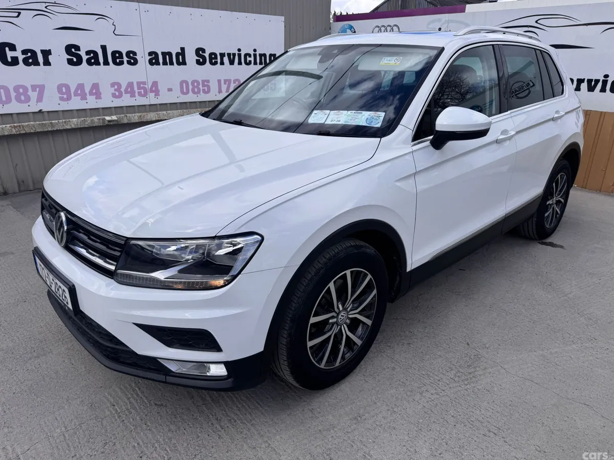 Volkswagen Tiguan SUV, Diesel, 2017, White