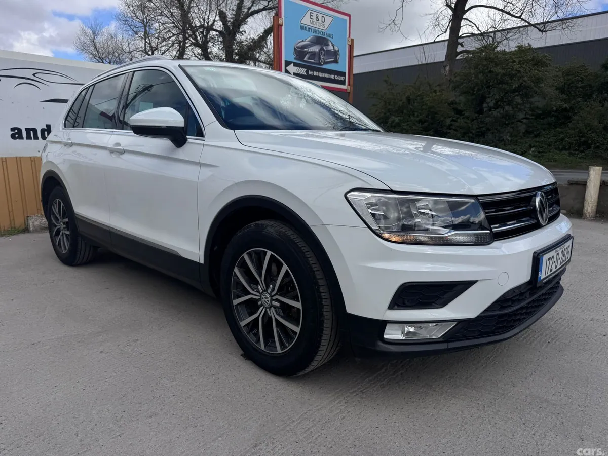 Volkswagen Tiguan SUV, Diesel, 2017, White