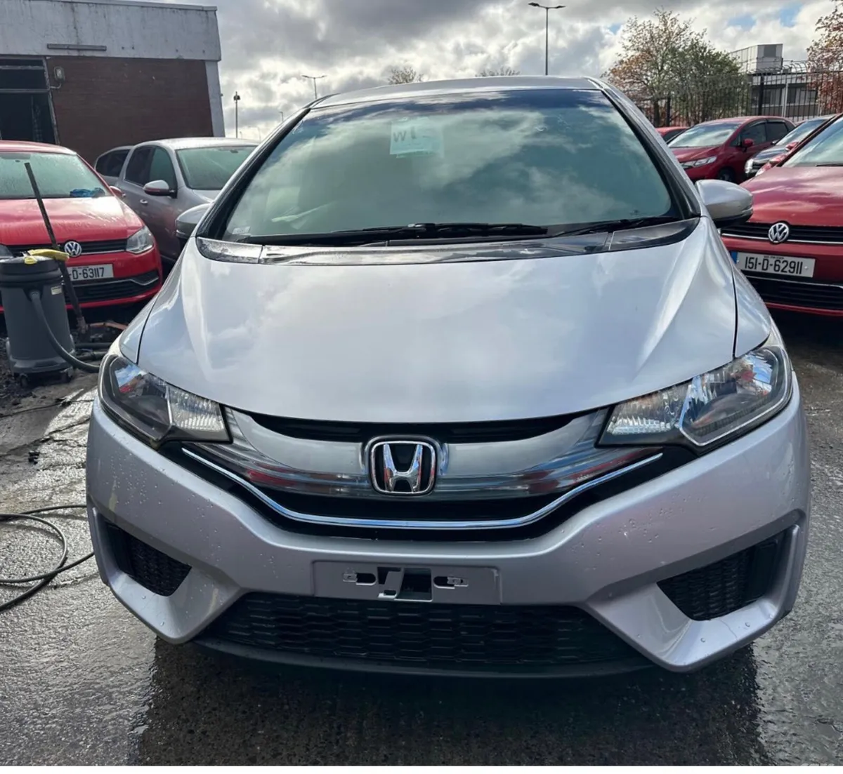 Honda Fit Hatchback, Petrol Hybrid, 2015, Silver