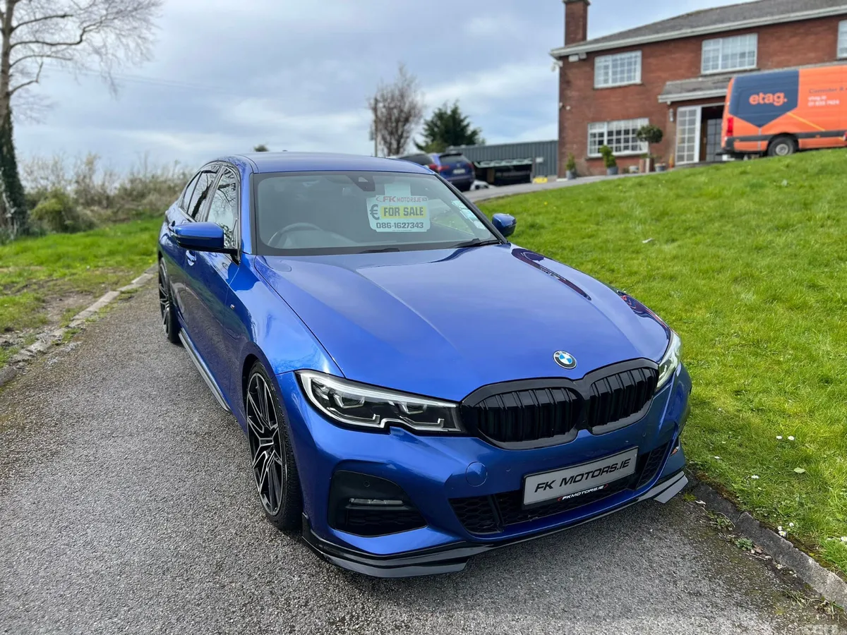 BMW 3-Series Saloon, Diesel, 2019, Blue