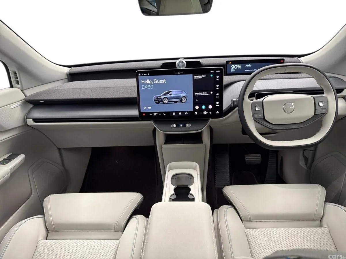 Volvo EX60 SUV, Electric, 2027, Green