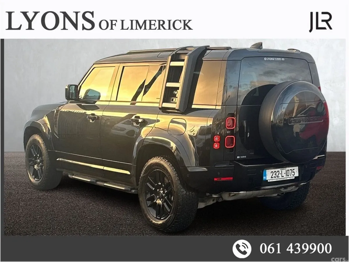 Land Rover Defender SUV, Petrol Plug-in Hybrid, 2023, Black