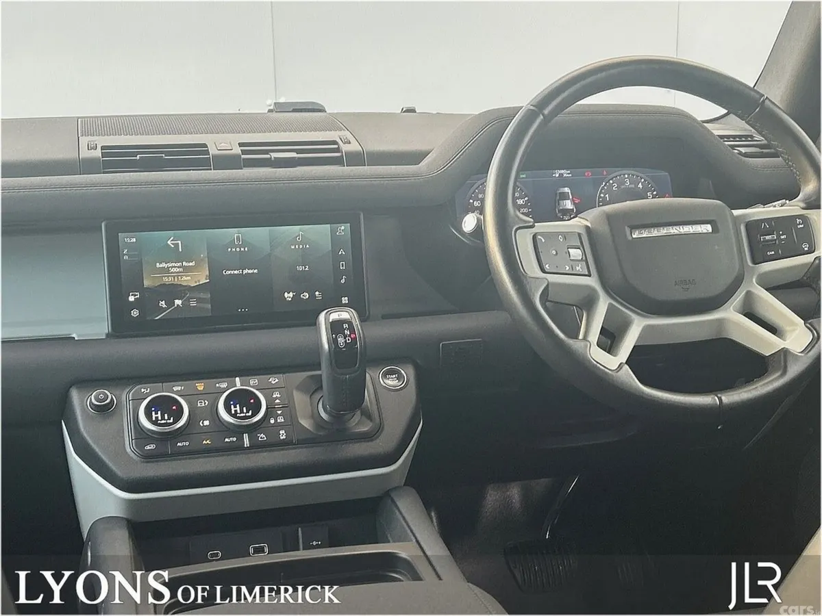 Land Rover Defender SUV, Petrol Plug-in Hybrid, 2023, Black
