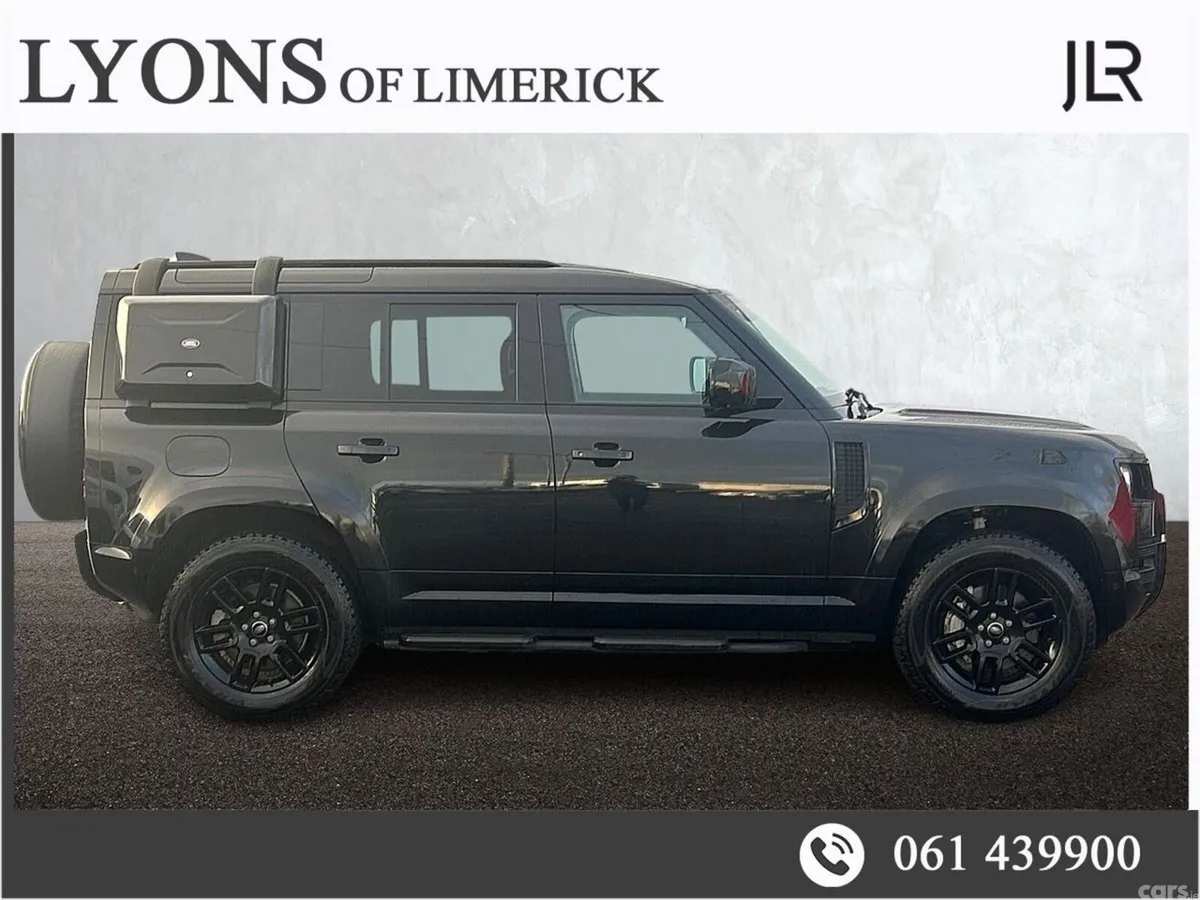 Land Rover Defender SUV, Petrol Plug-in Hybrid, 2023, Black