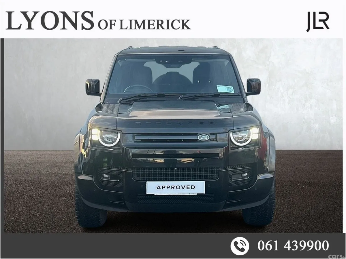 Land Rover Defender SUV, Petrol Plug-in Hybrid, 2023, Black