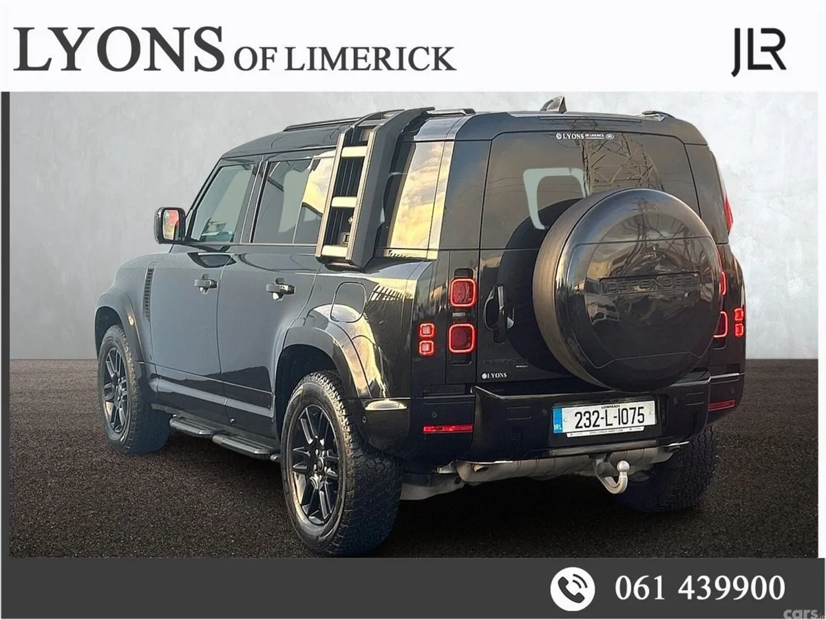 Land Rover Defender SUV, Petrol Plug-in Hybrid, 2023, Black