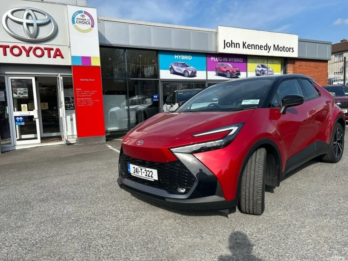 Toyota C-HR SUV, Petrol Hybrid, 2024, Red
