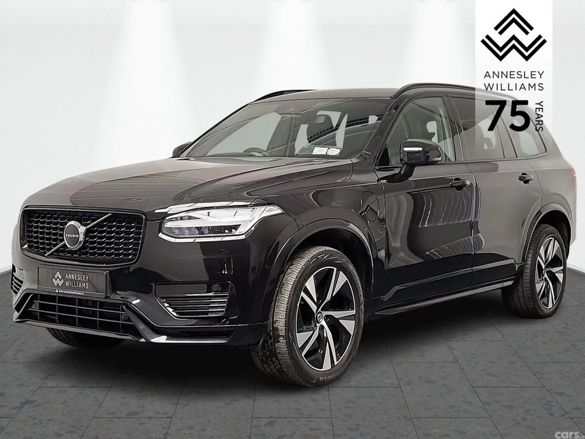Volvo XC90 SUV, Petrol Plug-in Hybrid, 2021, Black