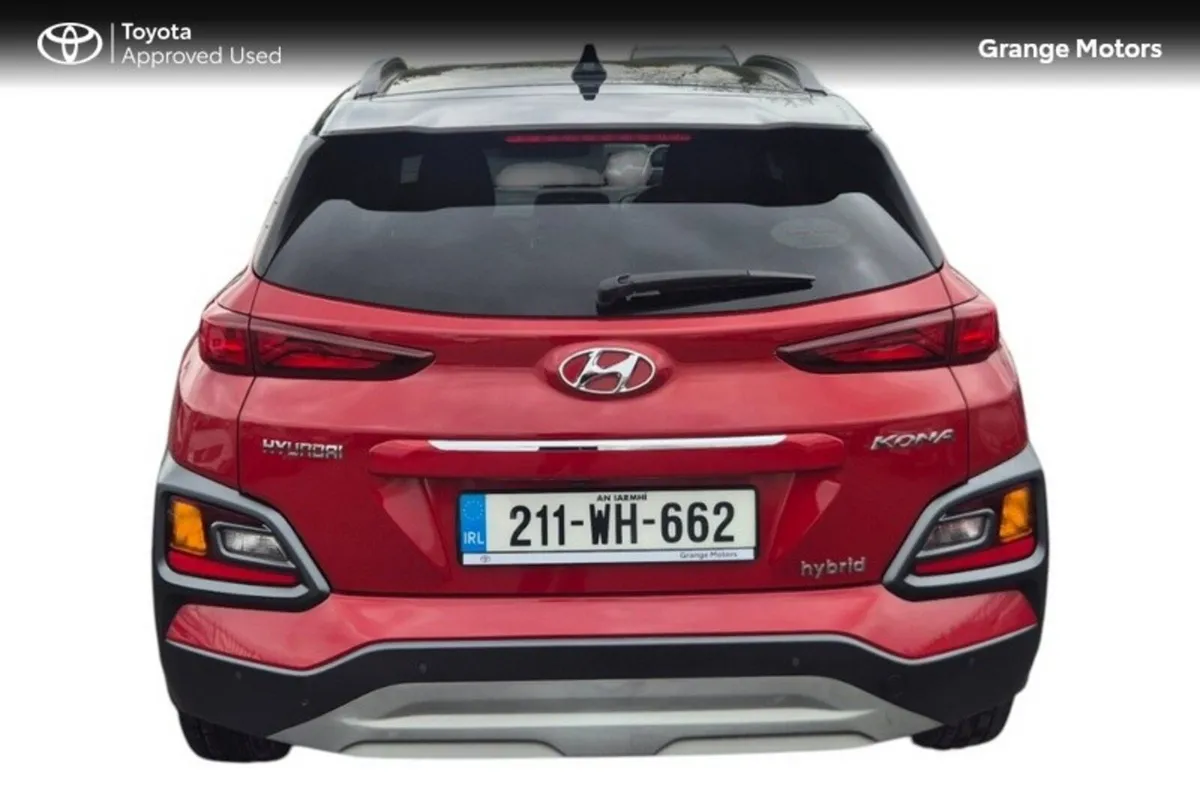 Hyundai KONA MPV, Petrol Hybrid, 2021, Red