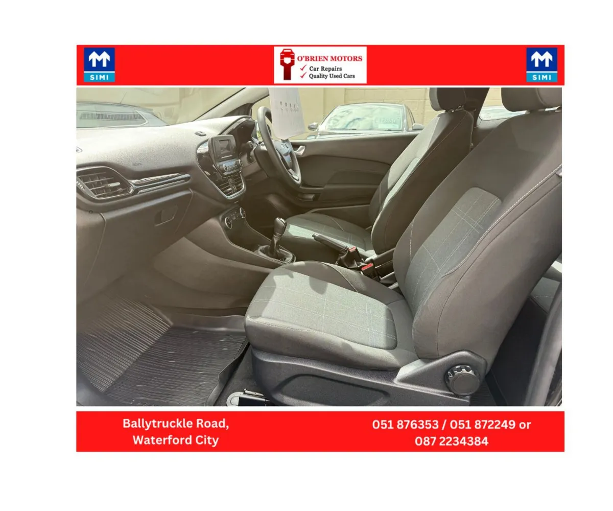 Ford Fiesta Hatchback, Petrol, 2019, Black
