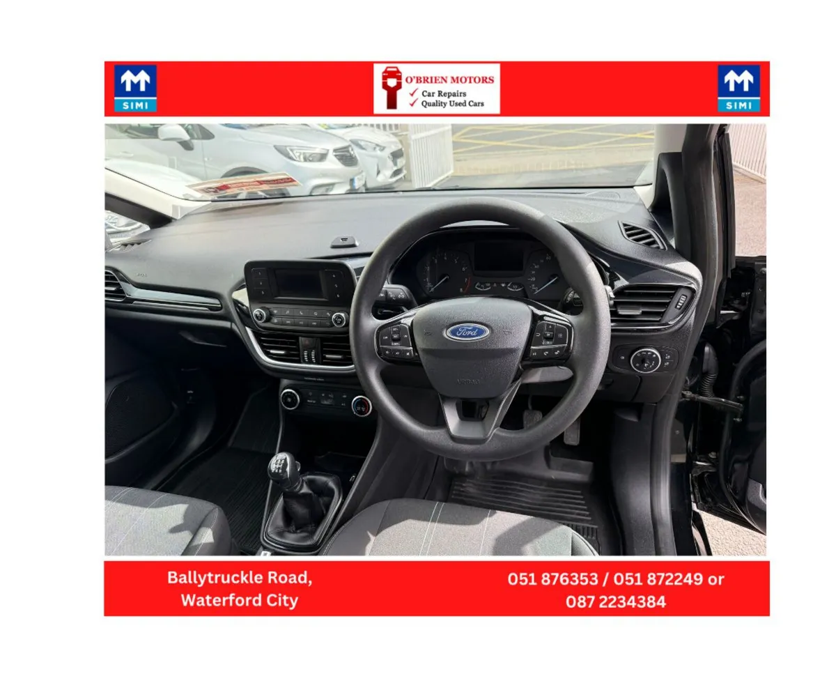 Ford Fiesta Hatchback, Petrol, 2019, Black