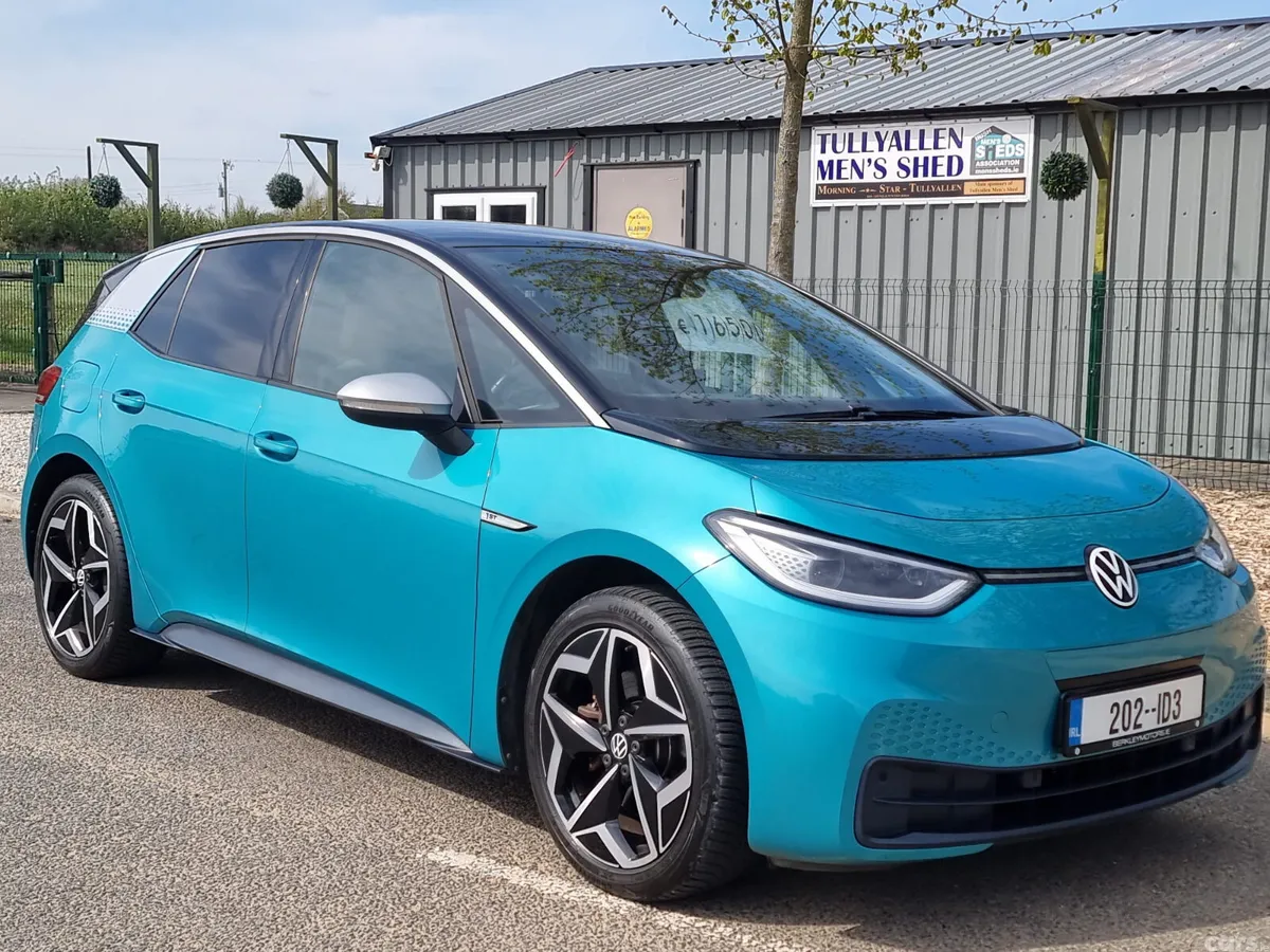 Volkswagen ID.3 Hatchback, Electric, 2020, Blue